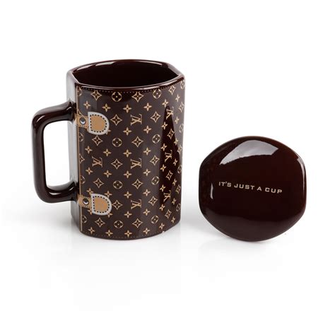 louis vuitton coffee cups|louis vuitton drinking cup.